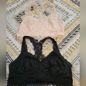 Serra XL lace racer back bras